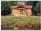 rental cabins Menominee River Iron Mountain MI