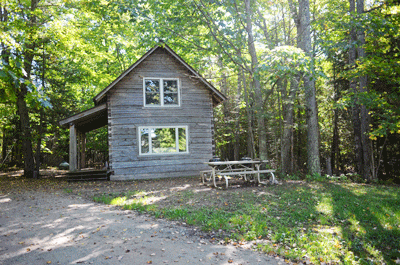 Filpus Log Cabins Near Houghton In The Upper Peninsula Of Michigan