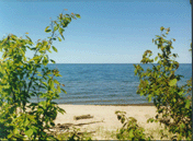 lake superior beach, Miller's cottages, ontonagon michigan