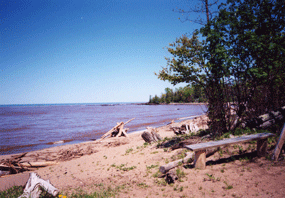 cabins, cottages, motels on Lake Superior MI