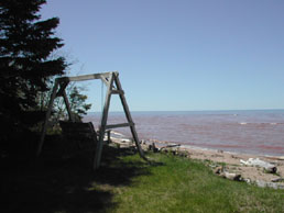 view of lake superior from mountain view lodges