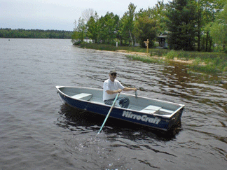 Fishing boat on the dock