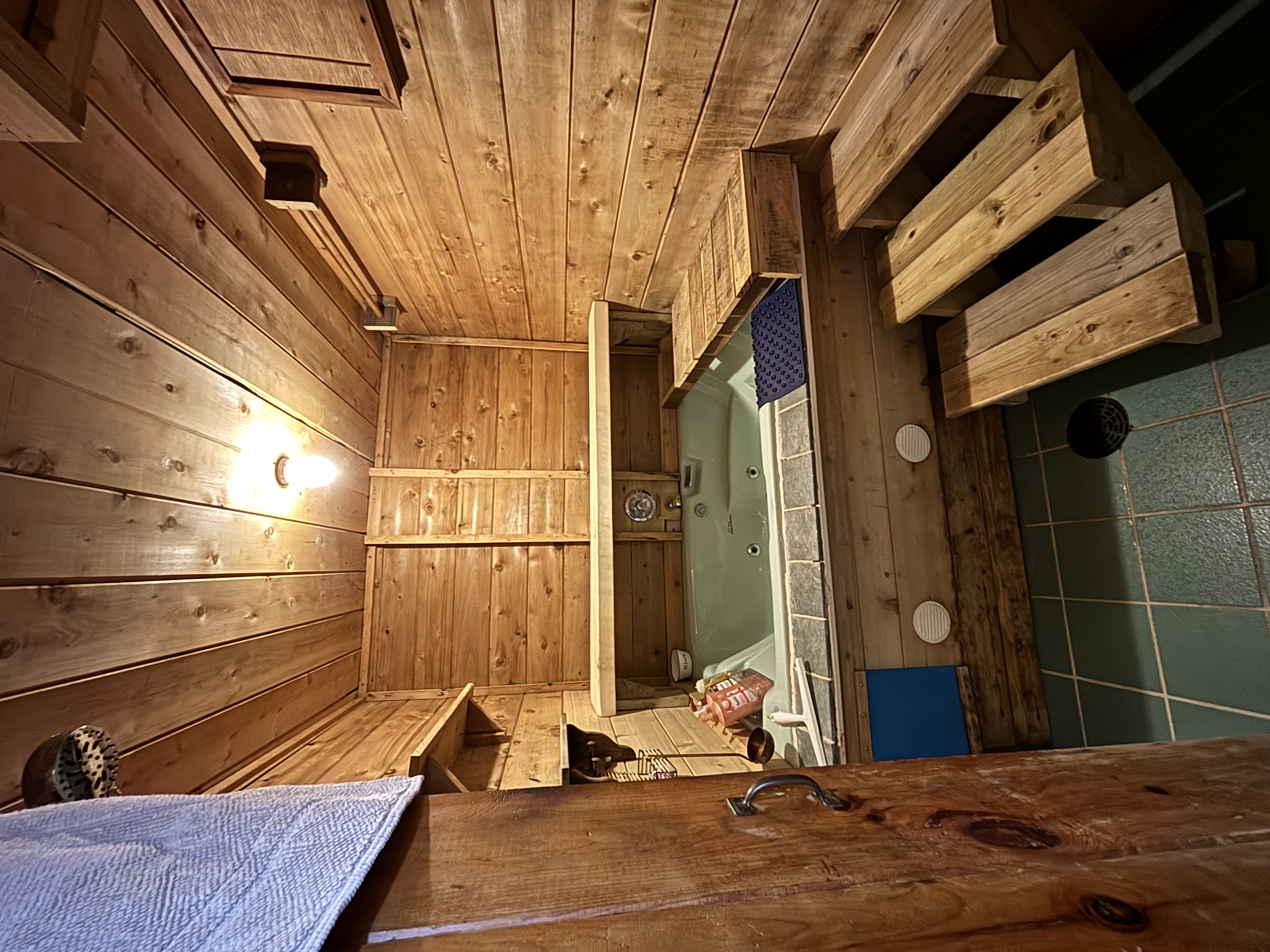 Bathroom with shower