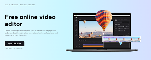 CapCuts Online Vider Editor Image