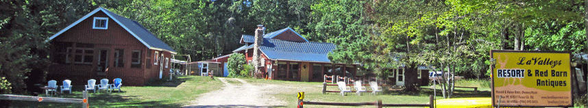 Cabin rental at LaValley's Resort Mi