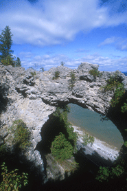 Arch Rock Mackinac island