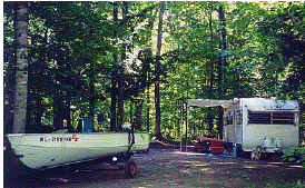 camping in the upper peninsula of mi iron mountain