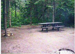 tahquamenon falls campgrounds upper peninsula mi