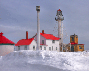 Whitefish Point Light Station, Lake Superior